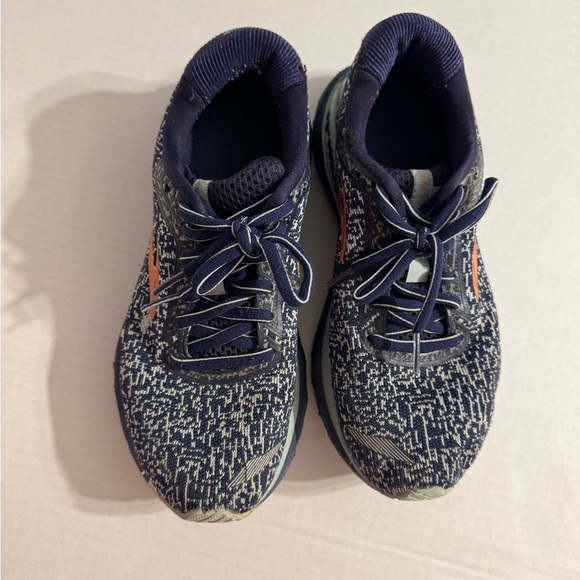 Brooks Adrenaline 20 Navy Copper GTS XX Guiderails Running Sneaker Womens 6.5 - Picture 5 of 9